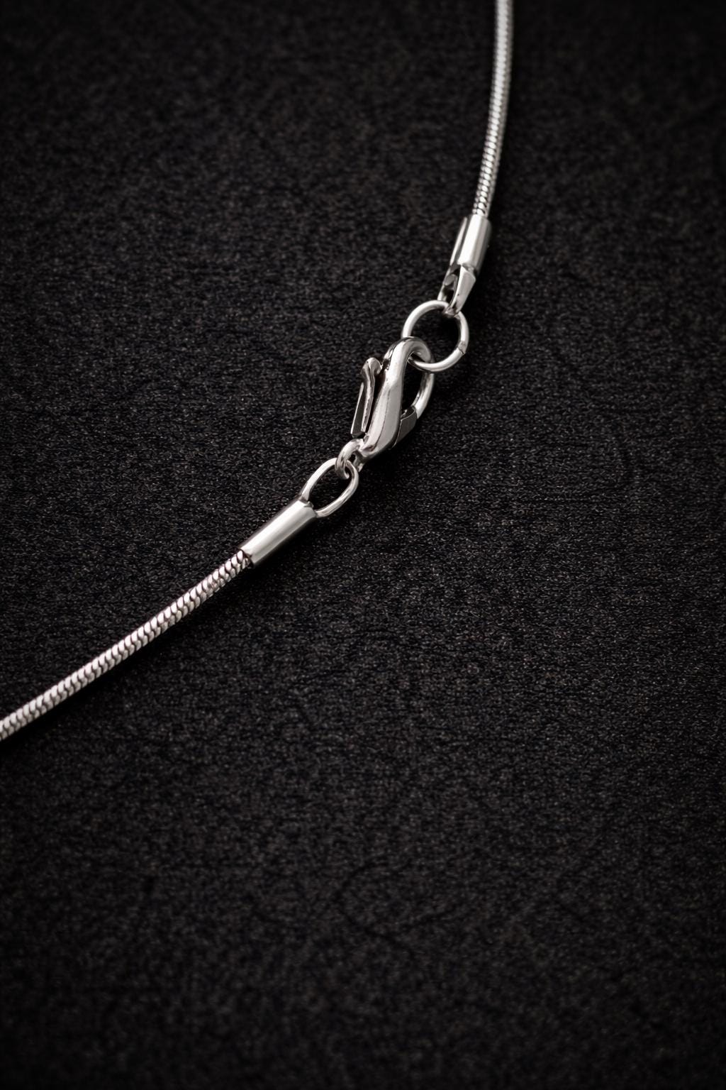 Supernatural Anti Possession Necklace, Silver Snake Chain Charm, Anti Demon Protection Pendant, Gothic TV Show Inspired Jewelry Gift