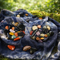 Polished Stones Rock Collection Mystery Bag -  3oz Drawstring Pouch