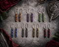 Earrings Byzantine Chain Handmade, Dangling, & Elegant with Color Variant Options